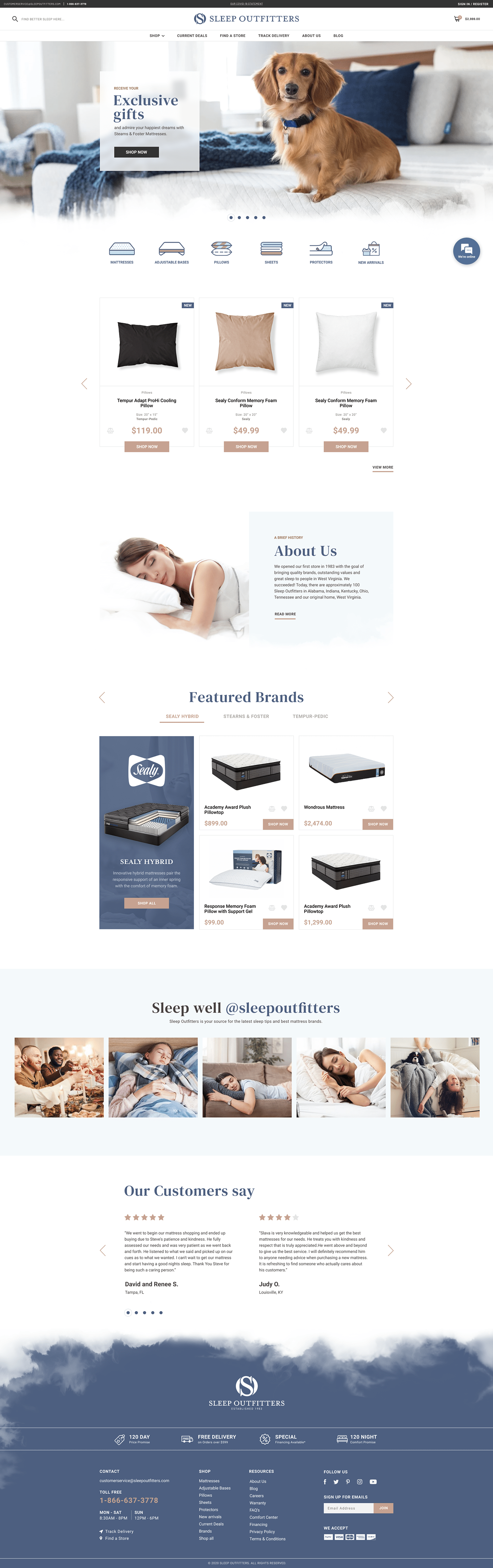 cart e-commerce magento magento-2 mattress sales sheets sleep store Web-site