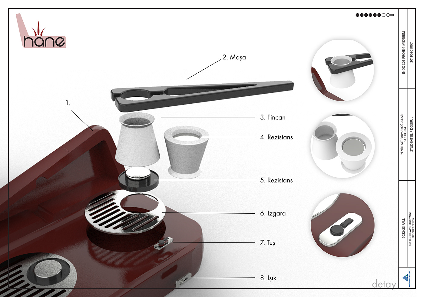 Coffee Coffeebrewing coffeemachine concept industrial design  product design  turkishcoffee  