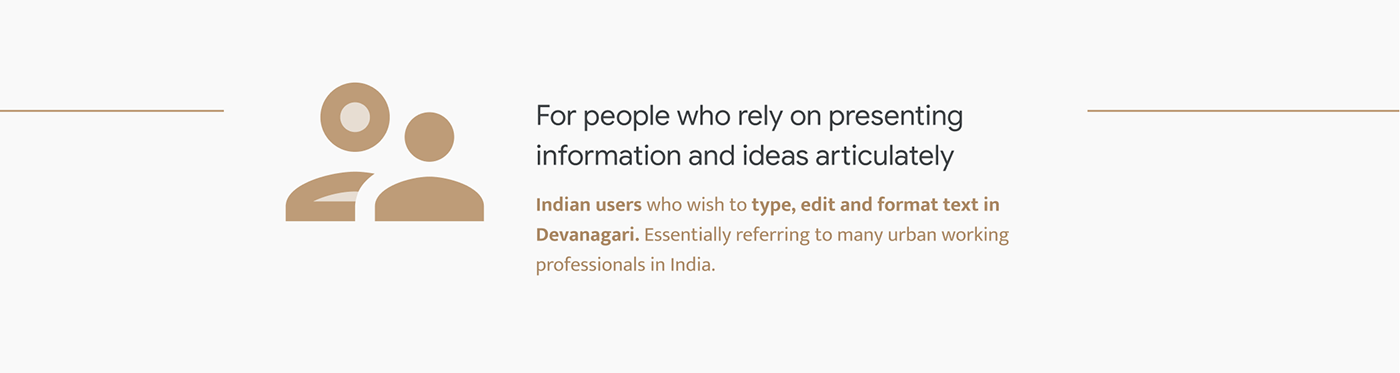 assistive typography devanagari Experience google docs interaction Interface plugin typography  