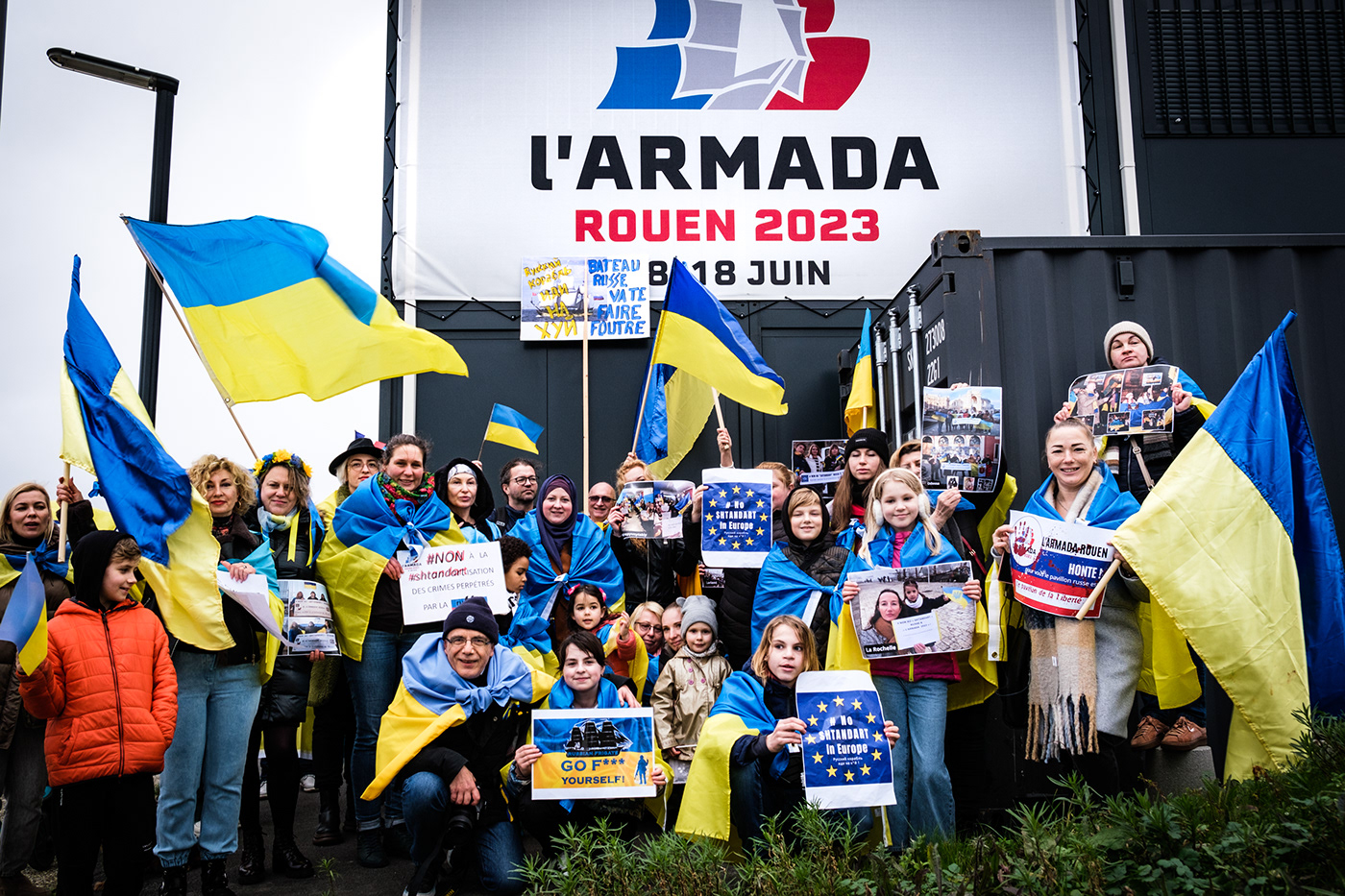 armada Europe france frégate russe loieuropéenne Manifestation normandie rouen shtandart ukraine