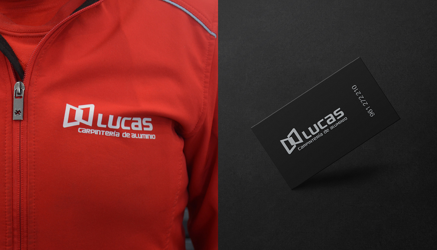 Lucas, uniforme y tarjeta