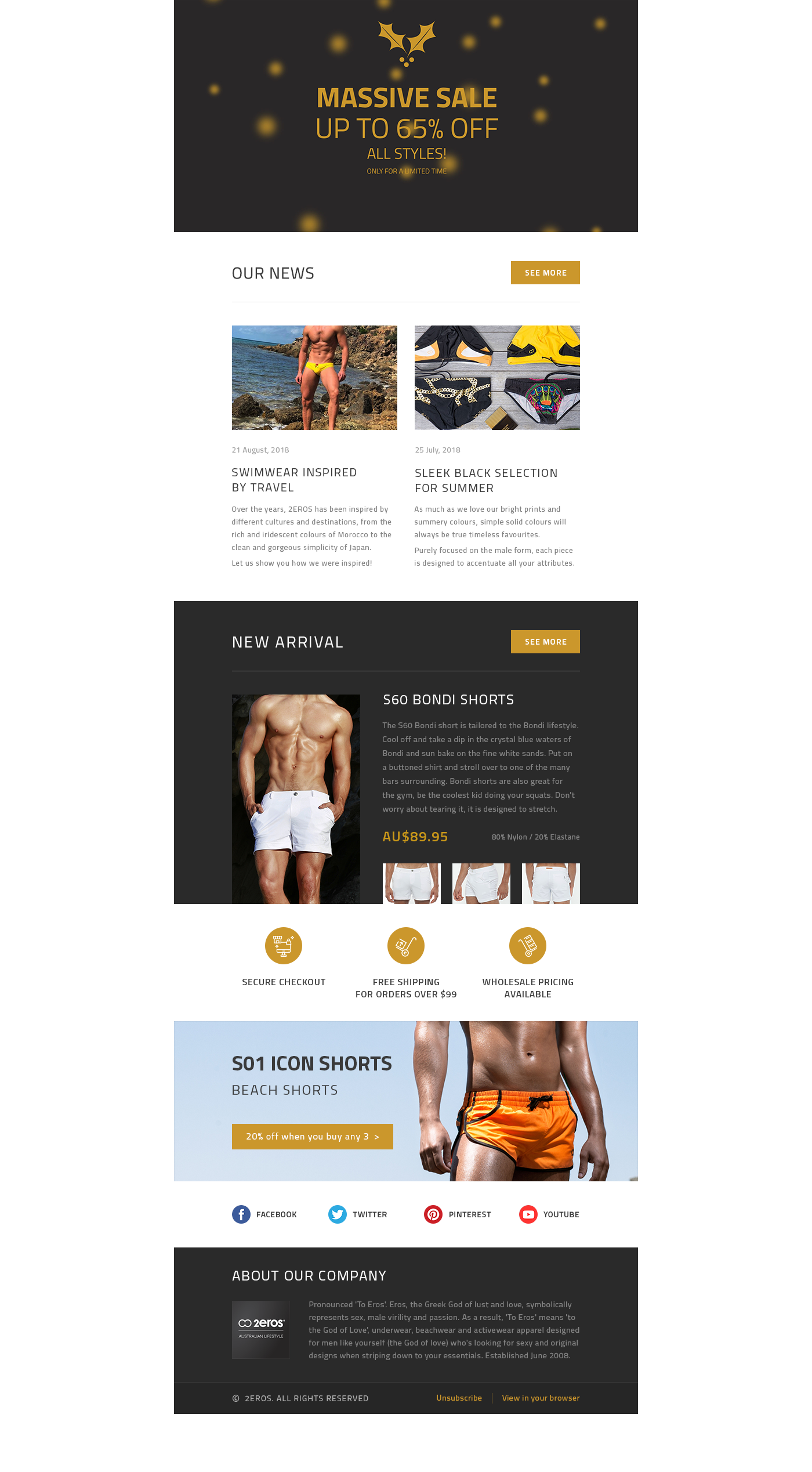Email newsletter Retail Ecommerce e-commerce Shopping Clothing Interface user interface interface design