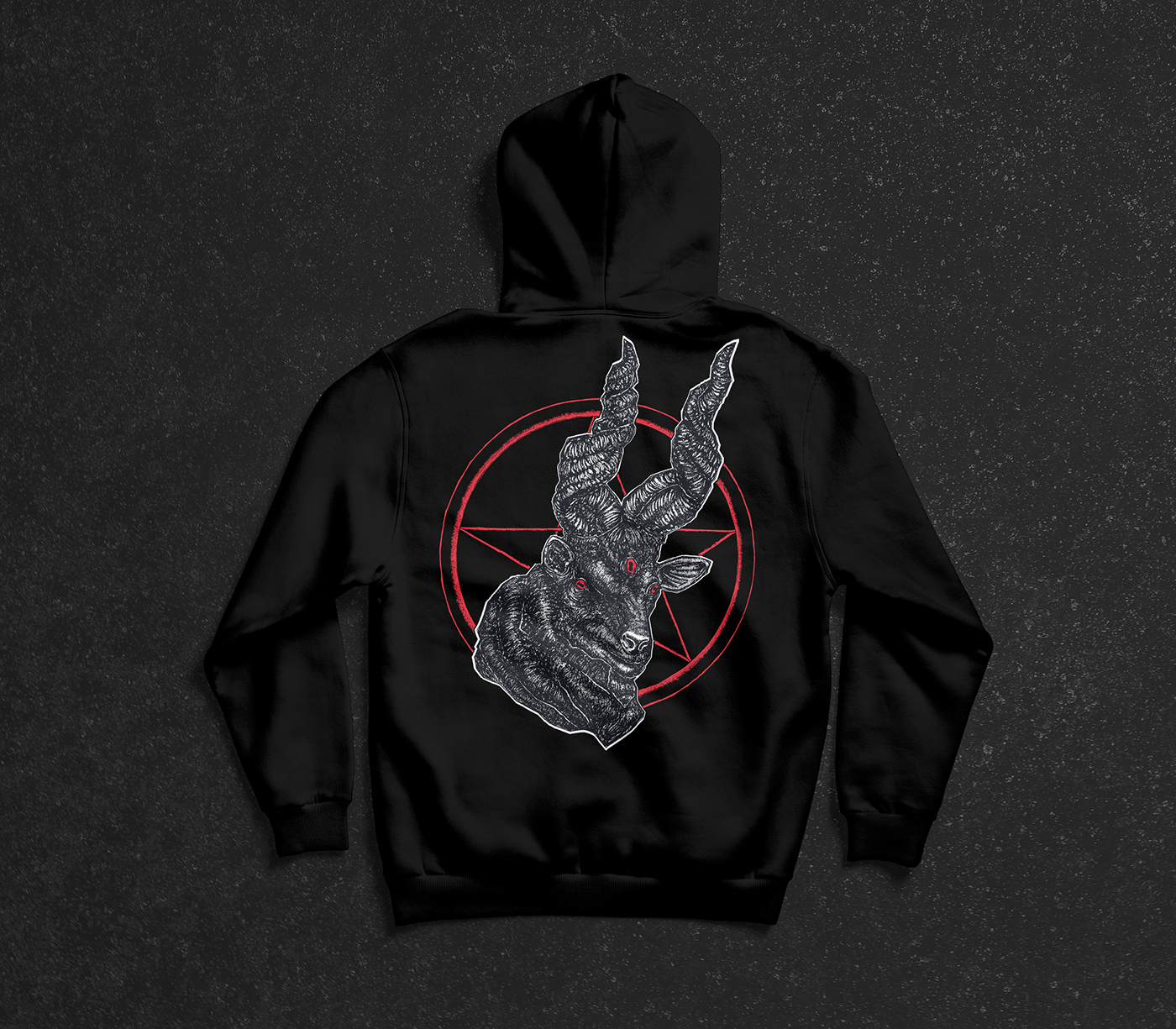 band music branding  graphic art metal occult dark art goat black phillilp death