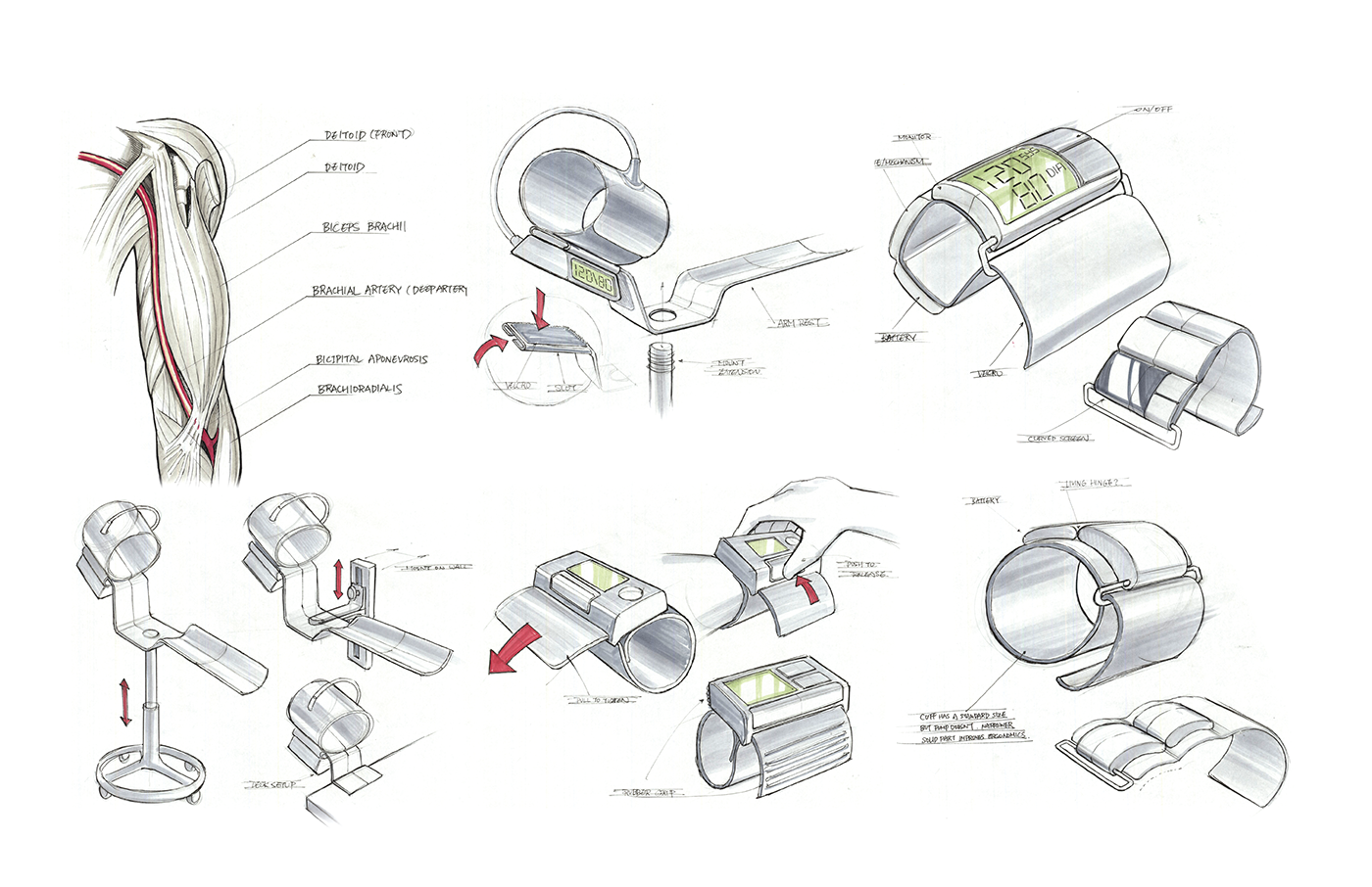 industrial design  product design  medical design 3d modeling 3D Rendering design Prototyping wearable design