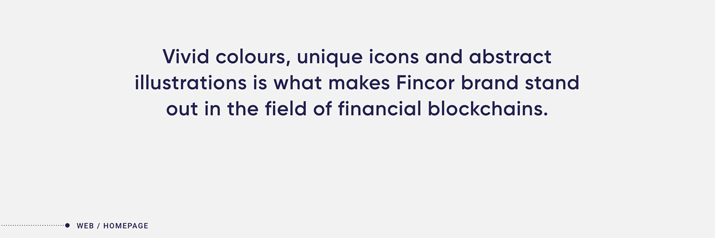 branding  Web UI/UX visual identity design fincor financial blockchain illustrations icons