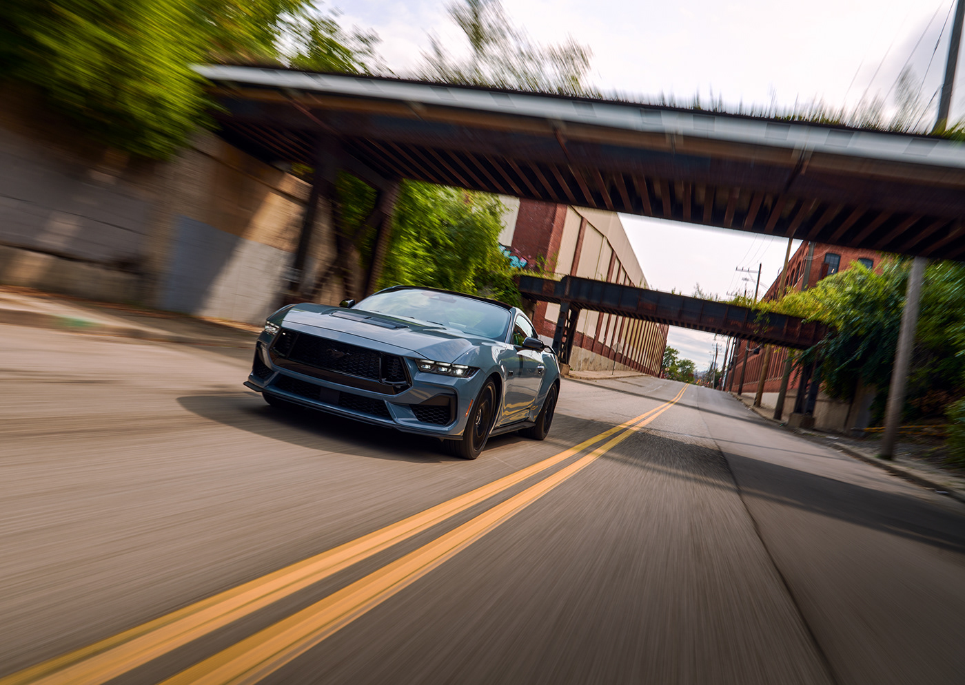 Autotmotive car detroit gt lighting Mustang Photography  retouching  trahanphoto Urban
