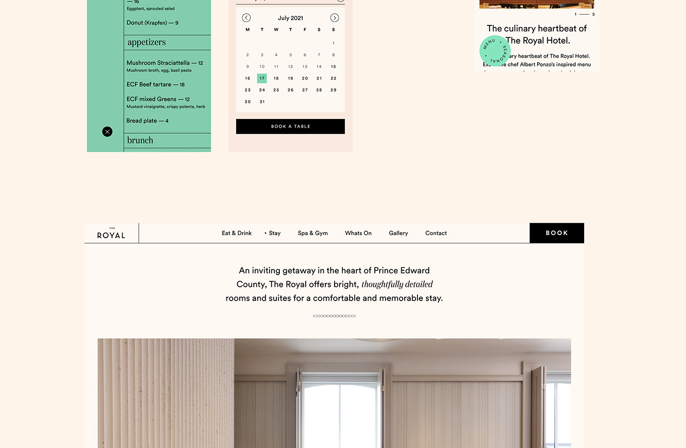 branding  hotel user experience user interface UX design Web Design 