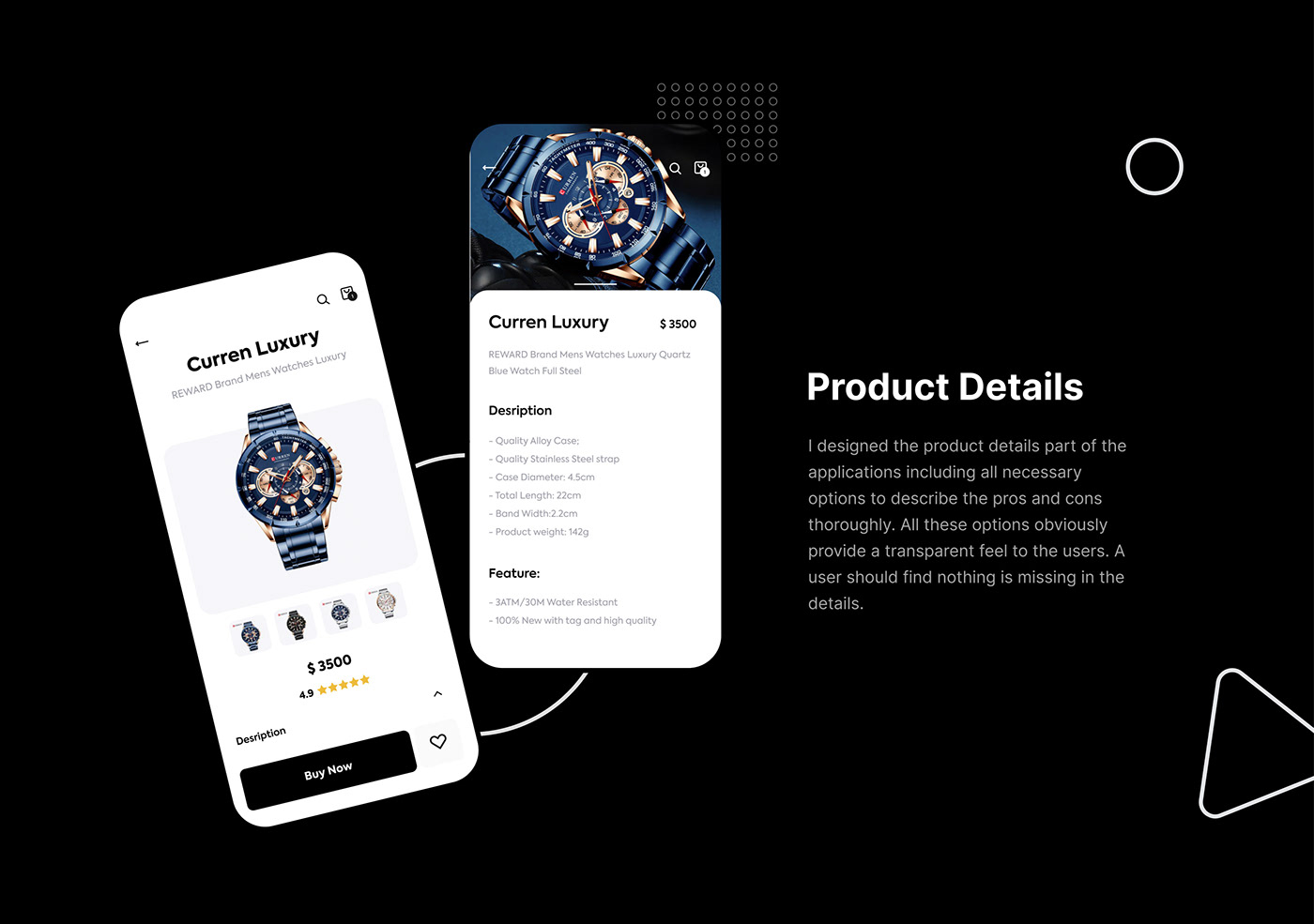 app design Case Study Ecommerce featured Online shopping App Online Store App shopping app design