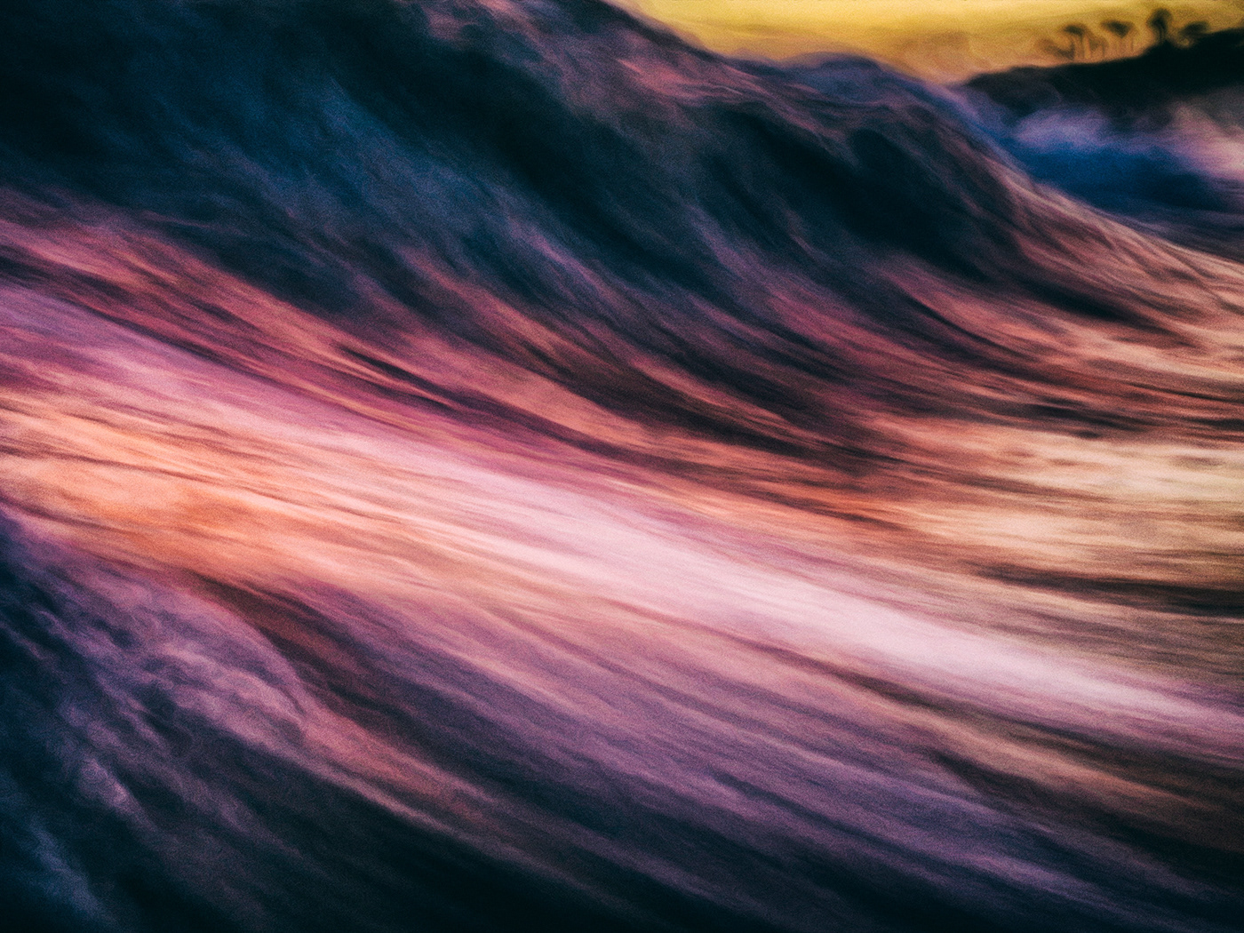 wave waves water Ocean Day sunset mood abstract art fine art