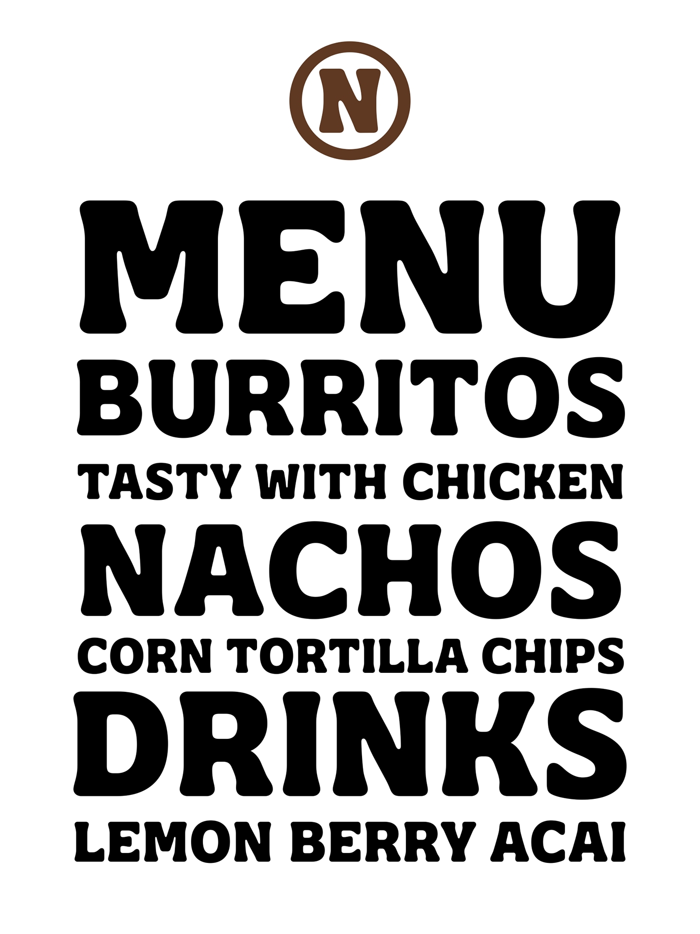 taco Mexican font Fast food custom font