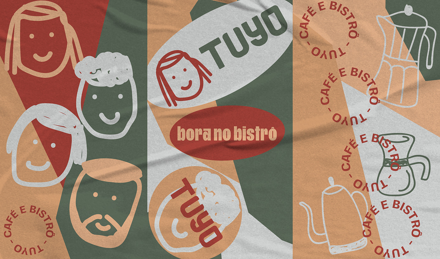brand branding  bristro cafeteria Coffee coffee bar Coffee House Food  restaurant stickers