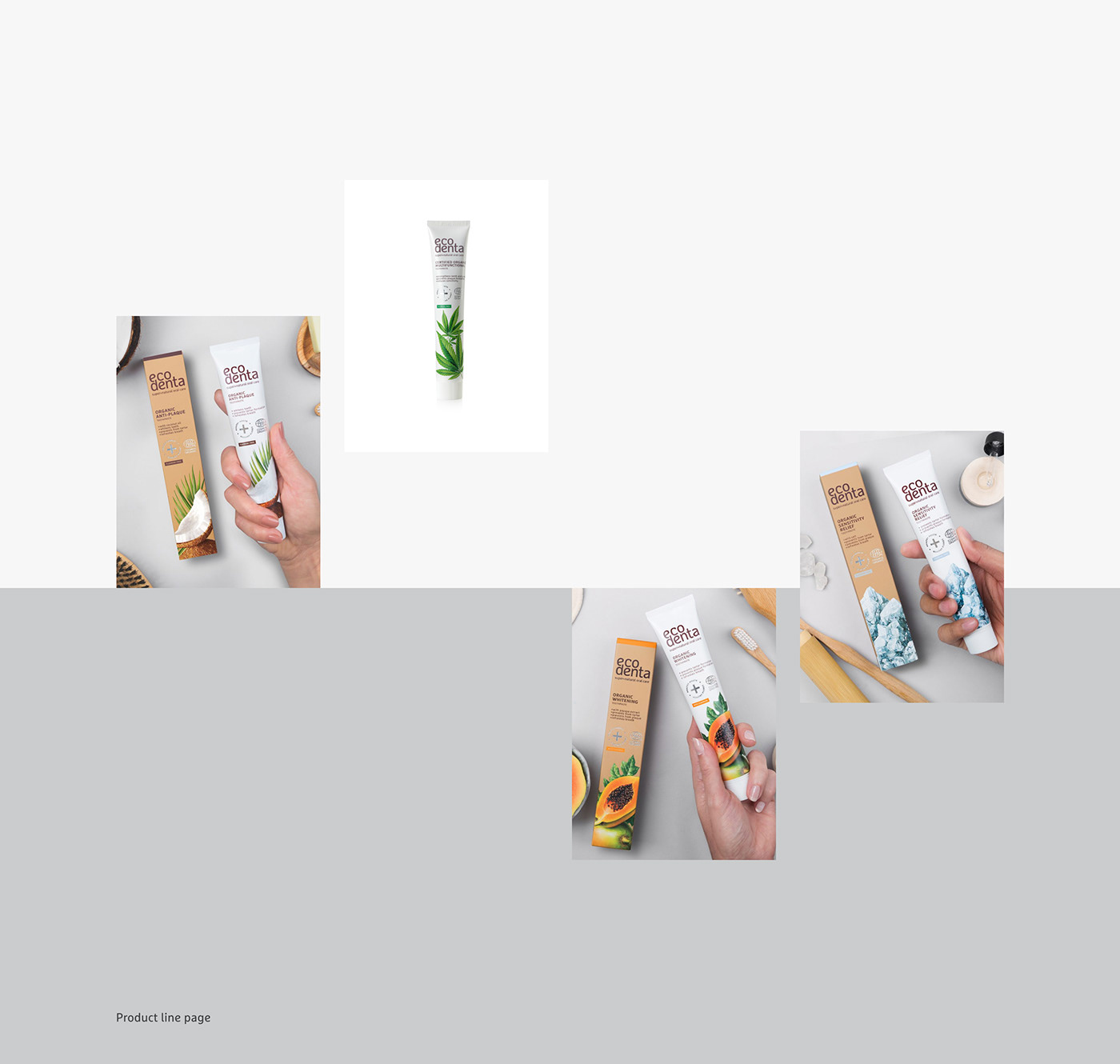 design interaction landing page natural organic Packaging product uiux Web Design  Website Design