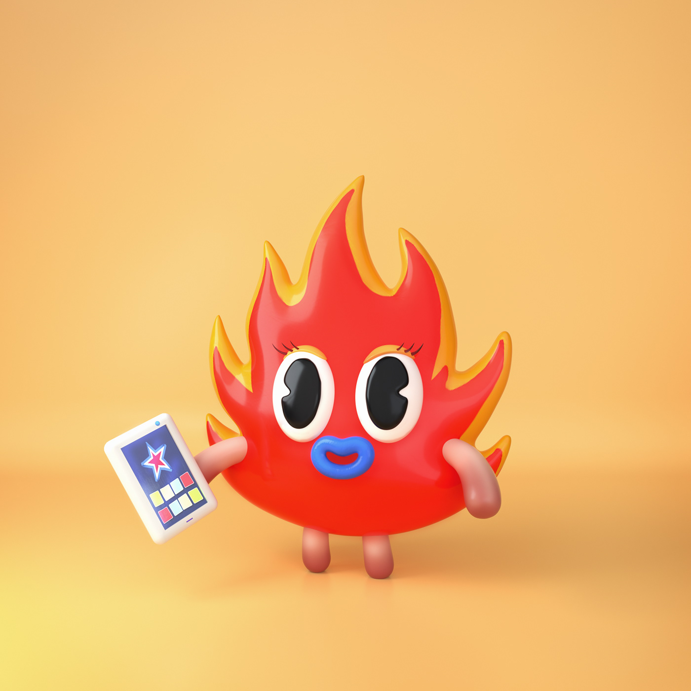 3D Character design  characters cinema4d cute monsters