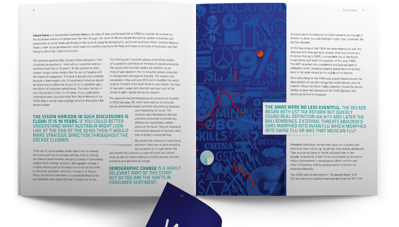 design graphic design  art direction  print editorial finance economy