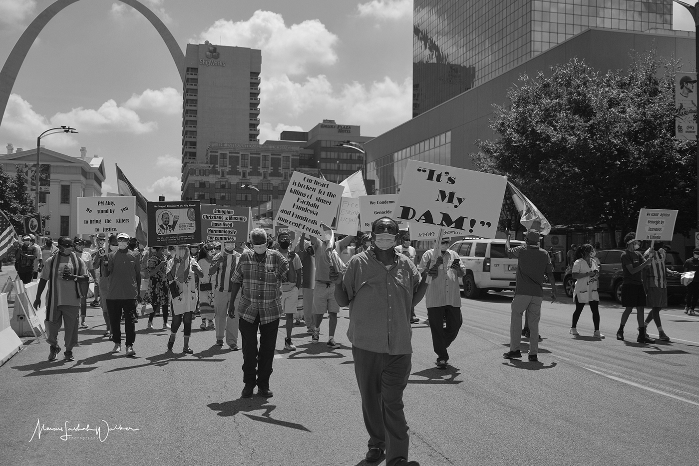 editorial ETHOPIA ethopian Fujifilm X100V photographer Photography  protest protests st louis