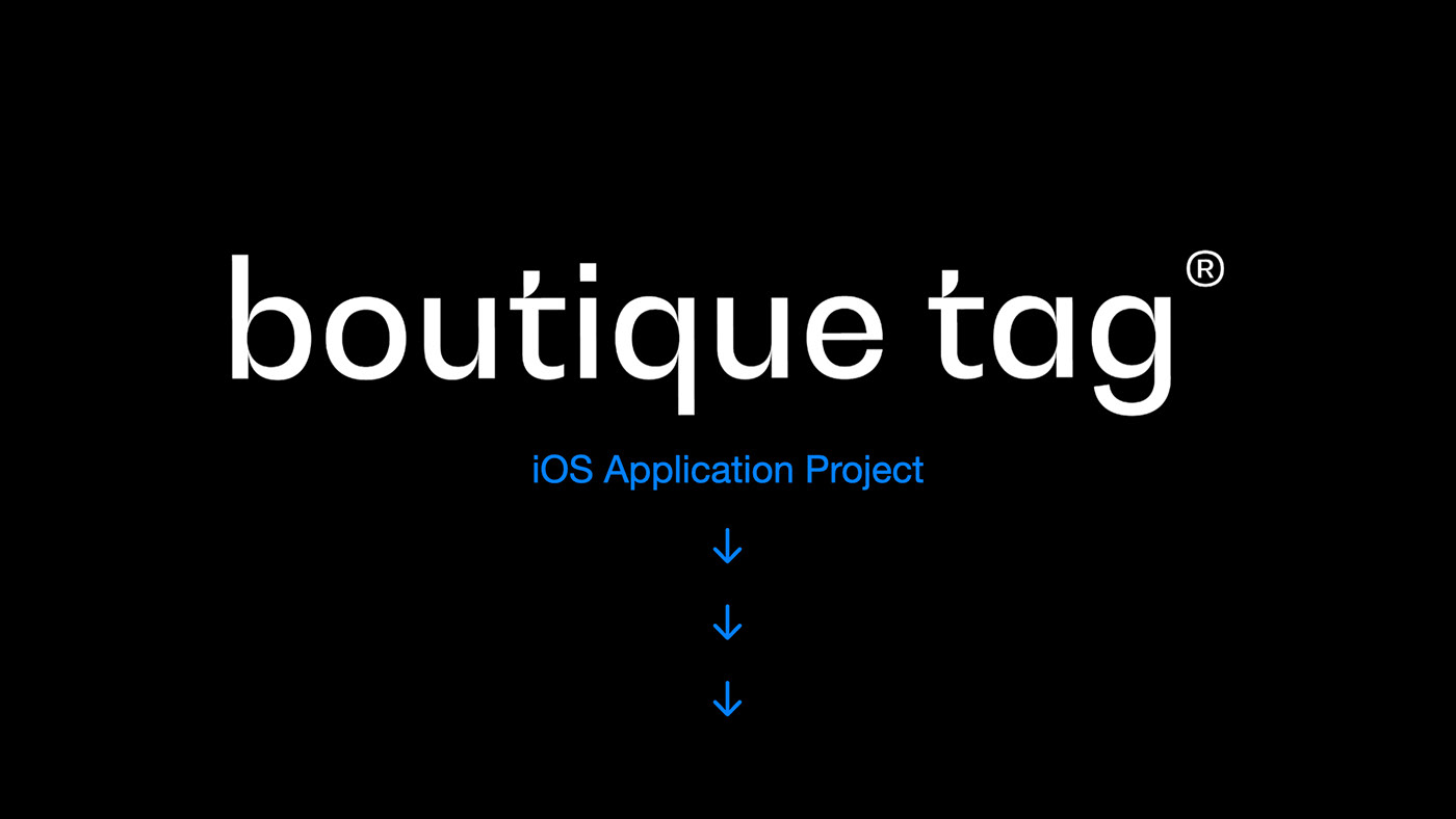 app boutiquetag design graphic design  ios iphone Montreal