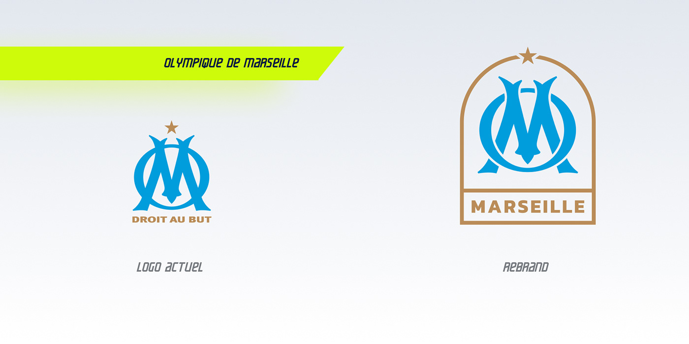 brand identity football football design france Ligue 1 Logo Design logos Logotype soccer sports