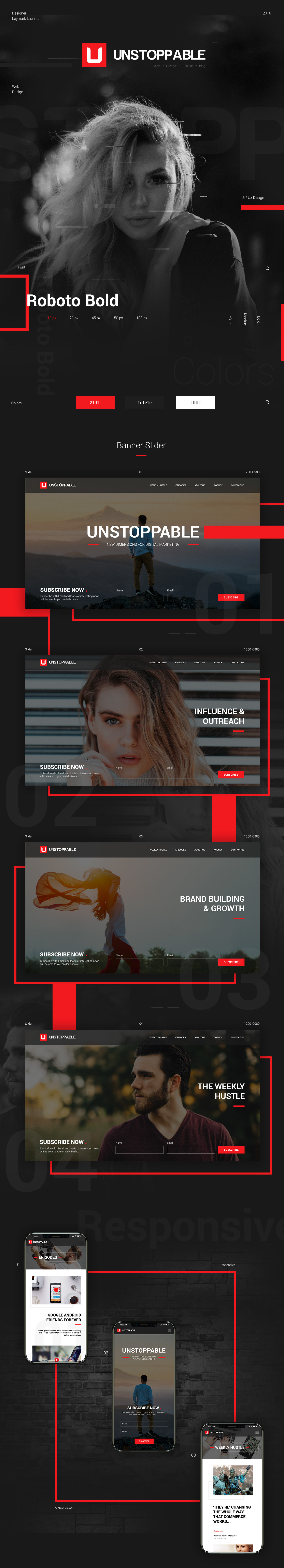 lifestyle Fashion  UI/UX Web Design  news Blog graphic design  Photography 