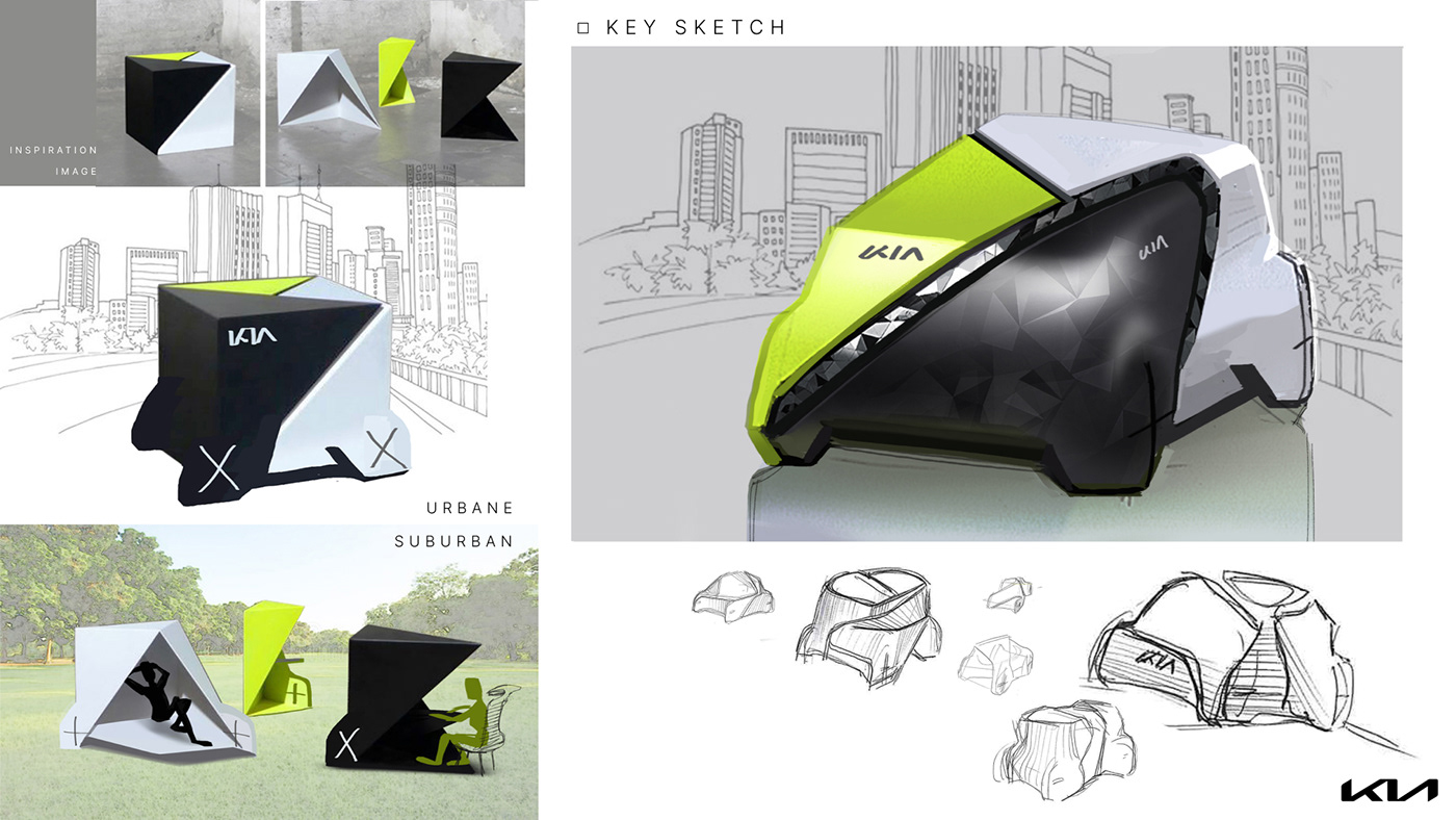 car design industrial design  Mobility Design Automotive design Transportation Design concept car design kia