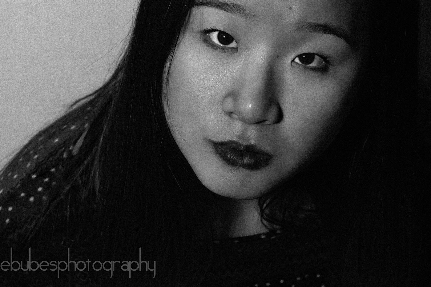 final project Independent Study portraits lighting black and white digital school