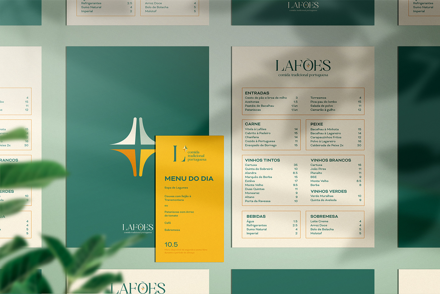 branding  restaurant portuguese identity Food  logo brand identity design visual identity graphic design 