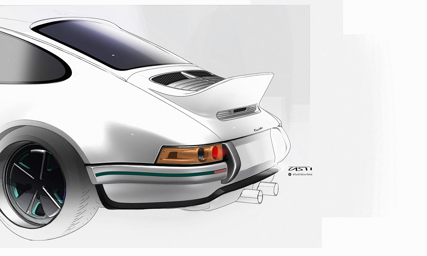 automotivedesign cardesign design germandesign industrialdesign kaege kaegeretro Porsche studiokurbos transportationdesign