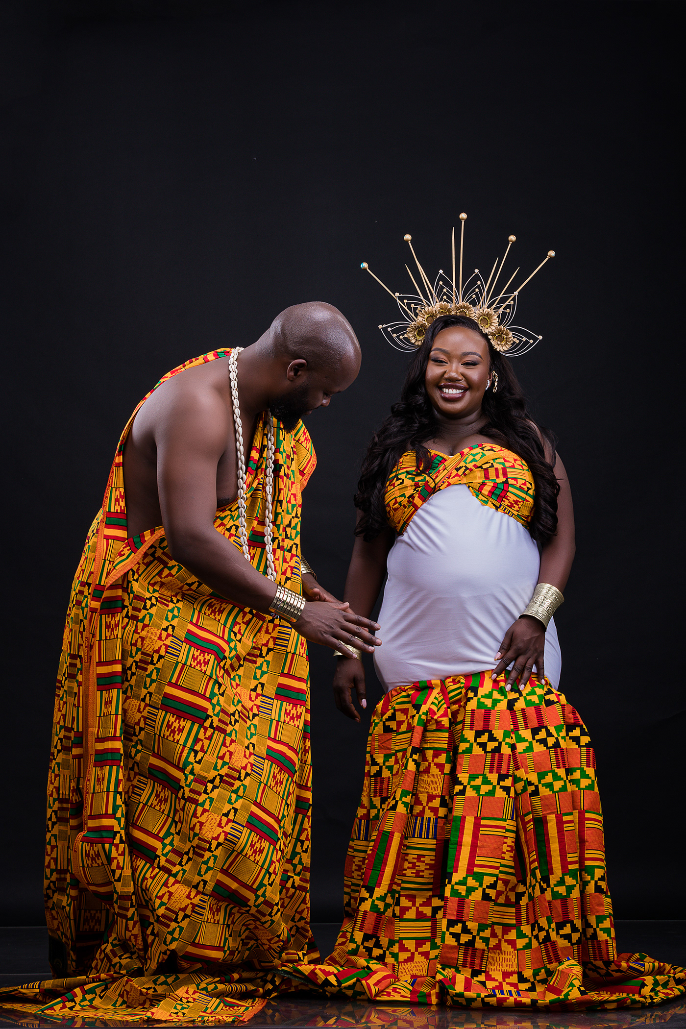 Baby Bump pregnancy maternity kenya nairobi studio portrait africa Fashion  editorial