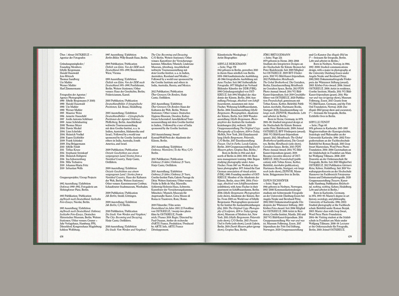 berlin book Europe green Group exhibition neue gestaltung Photography  Diversity serif fonts