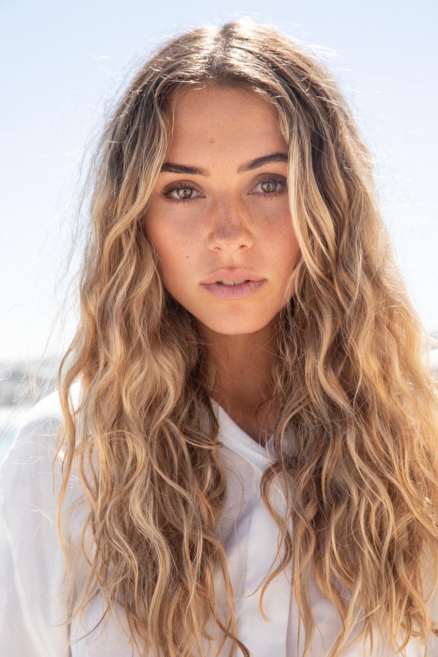 beach beauty cape town curly face Fashion  model natural portrait south africa