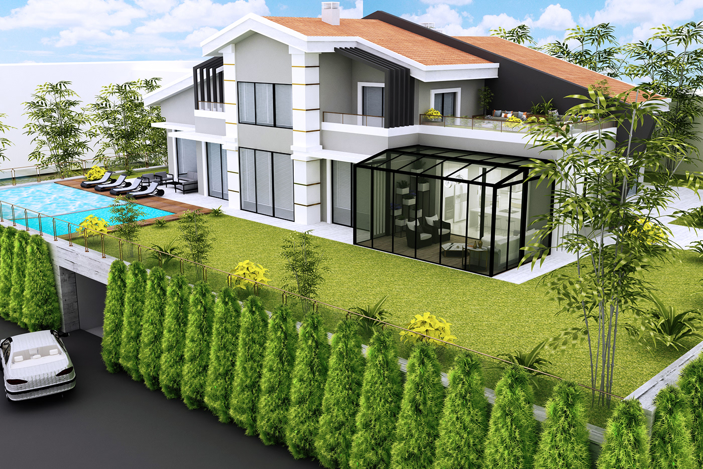 mimari mimarlık grafik tasarım Render iç mimarlık cephe dış cephe home house garden
