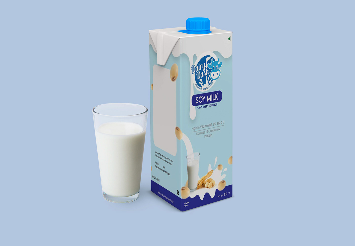 tetrapack packaging design soymilk milkcartondesign