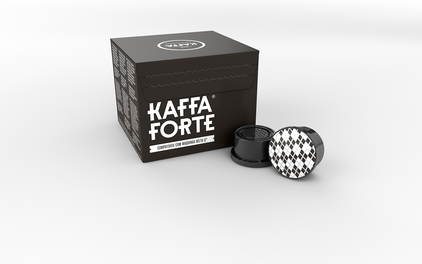 cafe kaffa Coffee delta q cap caps