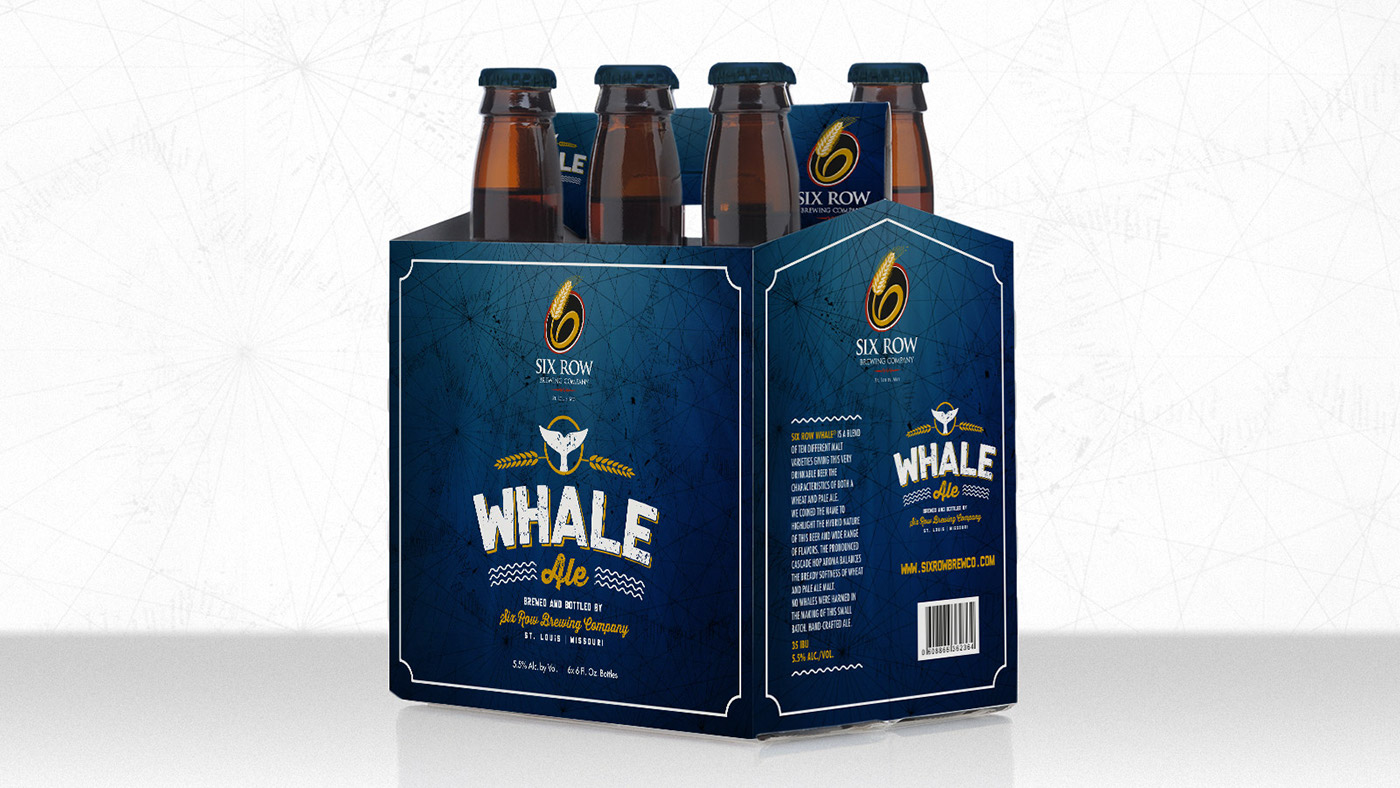 Whale beer  Ale  Packaging concept