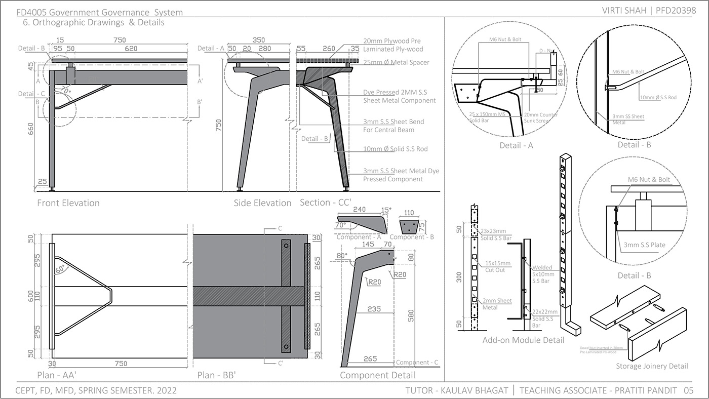 CEPT design furniture furniture design  interior design  product design  Render system design
