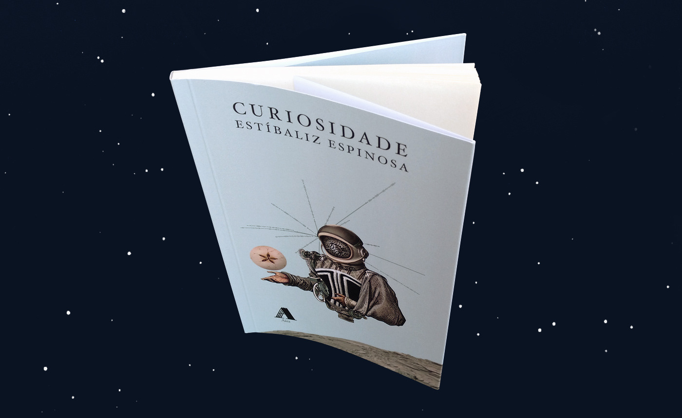 ILLUSTRATION  collage diseño gráfico ilustracion astronaut Space  universe book design