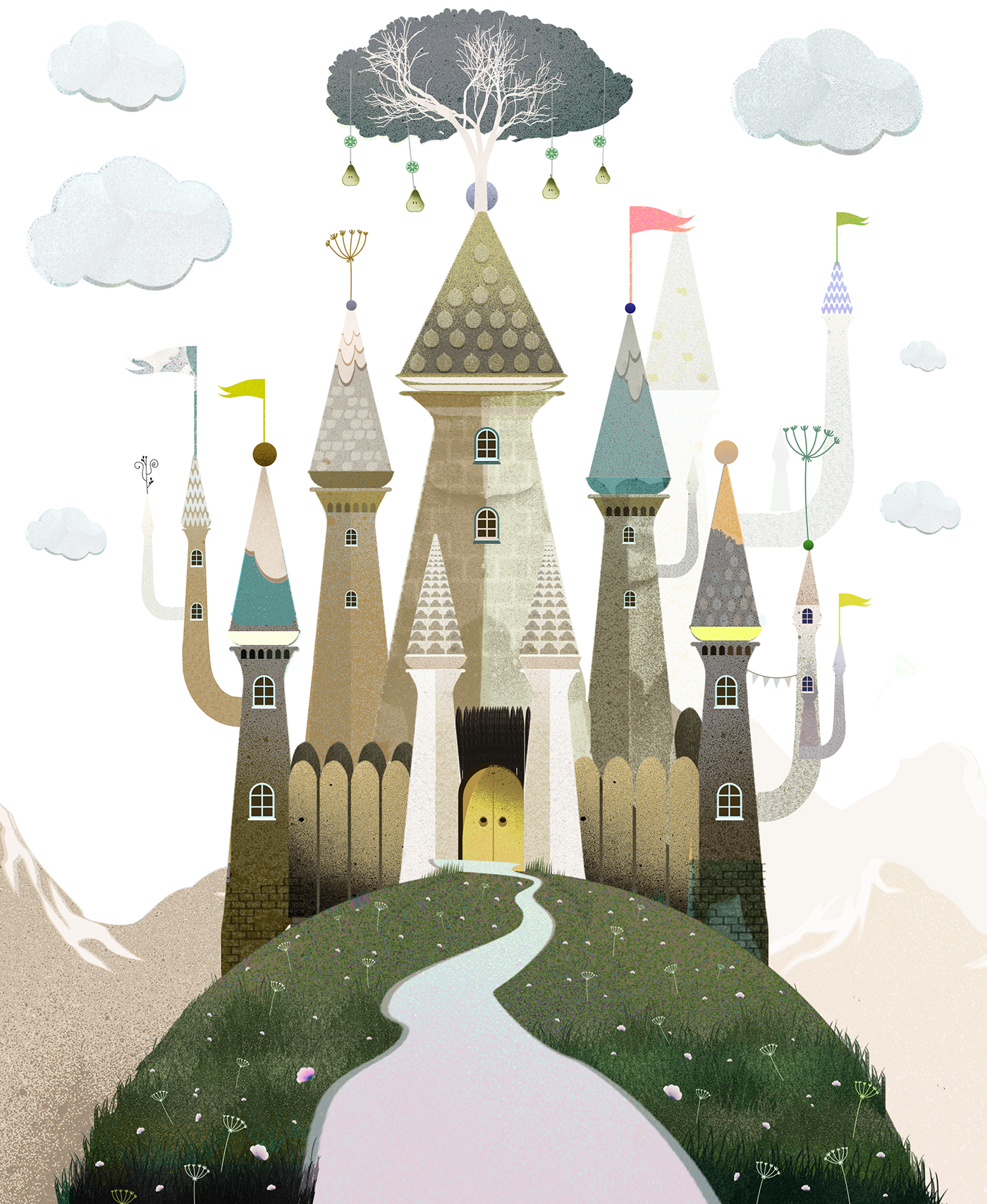 Illustration book Illustrations for fairytales