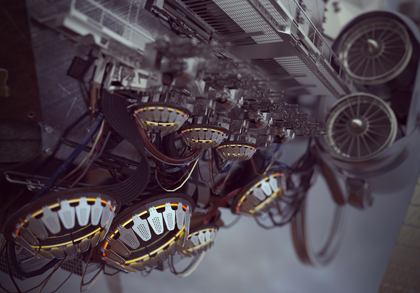 Gnomon 3D Space  Scifi pirate pirates ship spaceship Cyberpunk STEAMPUNK
