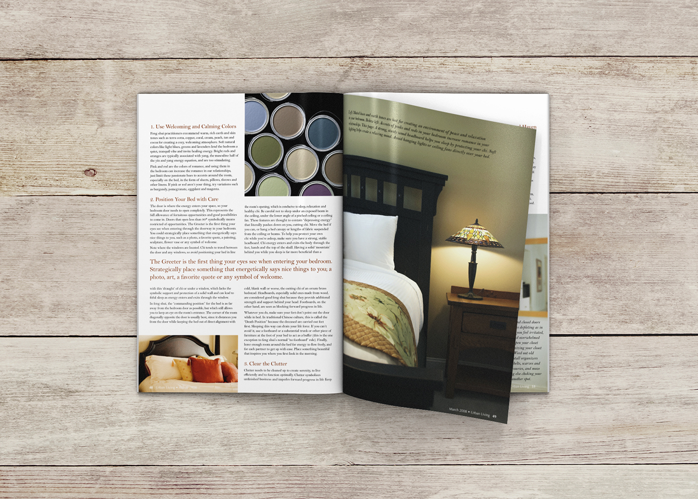 Adobe Portfolio lifetyle magazine publication design InDesign