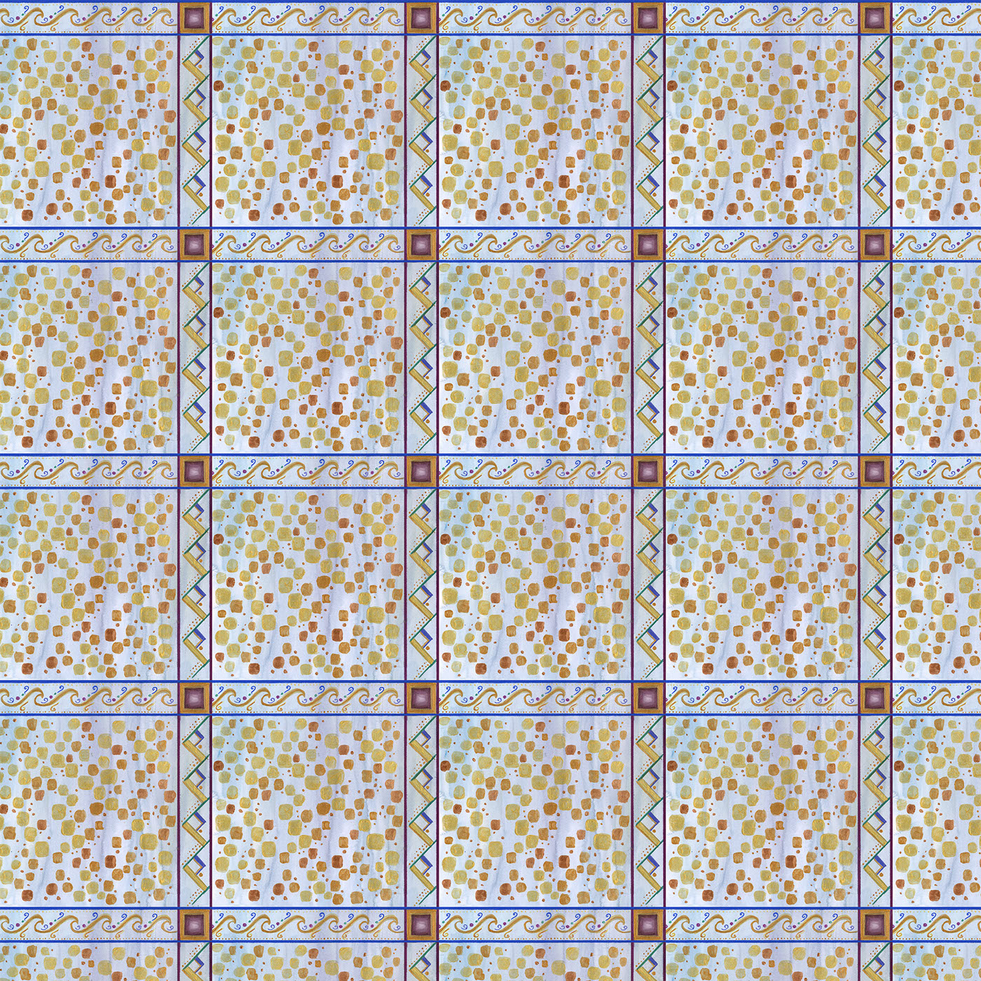 Byzantine textile Patterns surface design pattern design  print design 