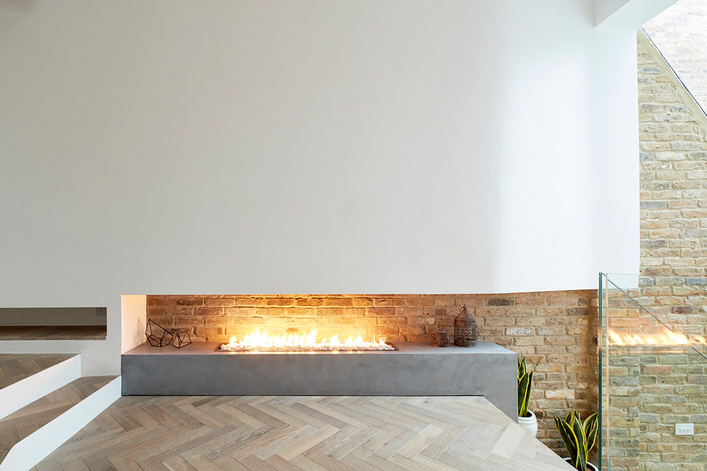 bespoke renovation architecture interior design  fireplace wood