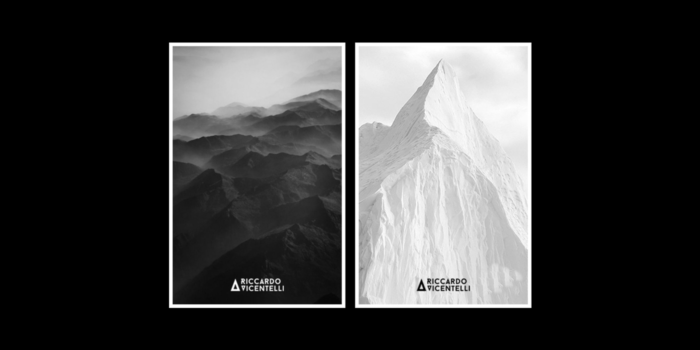 Adobe Portfolio brand identity business card mountain triangle baron mock up watch Website Rebrand logo Mockup Personal Identity visual identity Corporate Identity rebranding