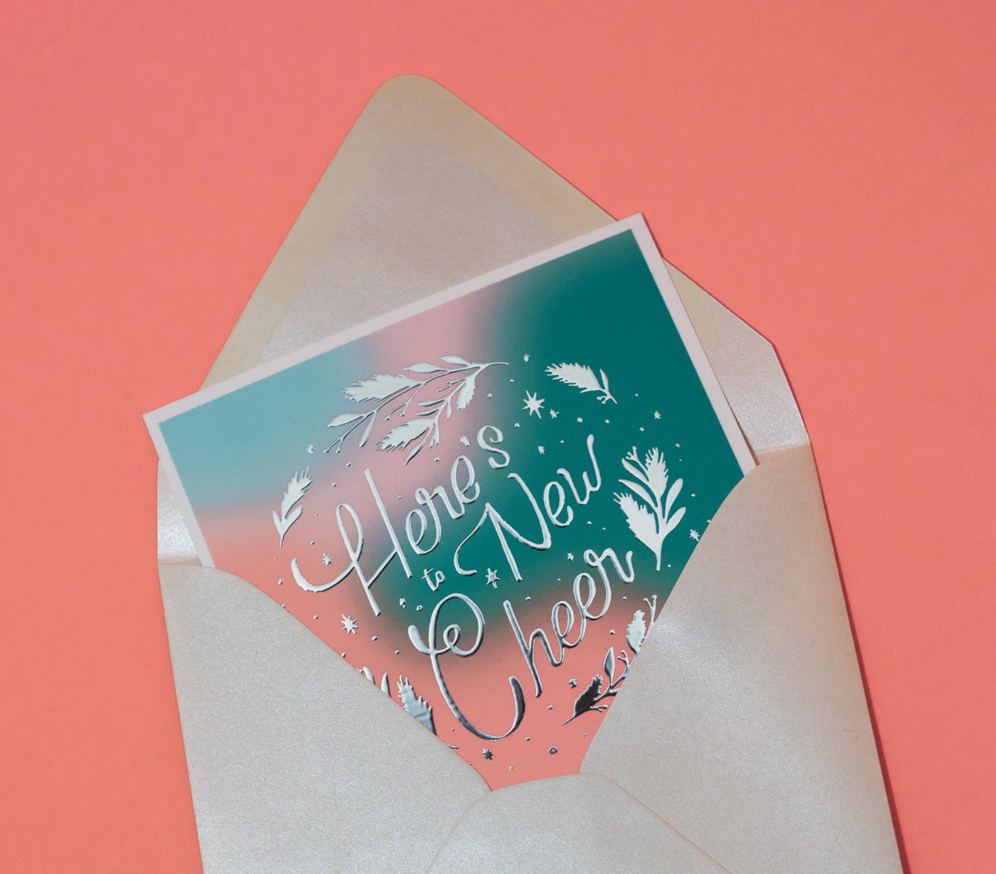 branding  christmas card design HAND LETTERING Holiday holiday card ILLUSTRATION  lettering print