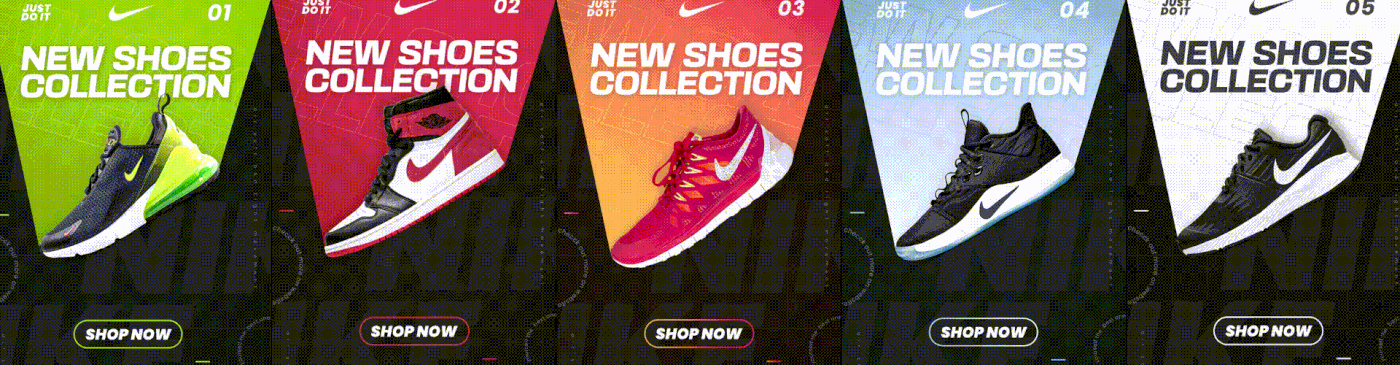 advertisement design Nike Nike Shoes Poster Design typography   socialmediapost marketing   graphic design  social media ads