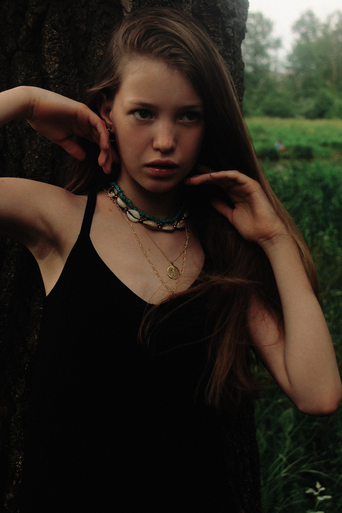 albina makarevich belarus fashion editorial Fashion Stylist girl minsk Nature simple style