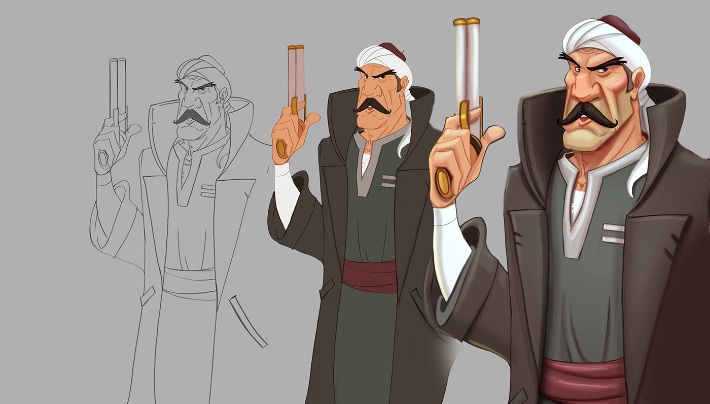 Character design  concept egyptian heroes Super Hero Retro Custom art direction  ILLUSTRATION  gang