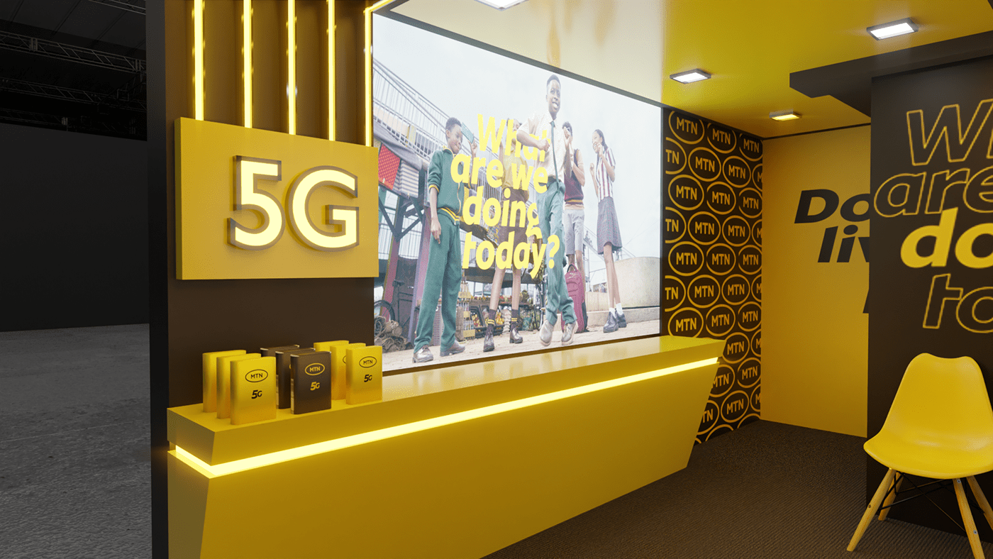 5g booth booth design mtn network nigeria