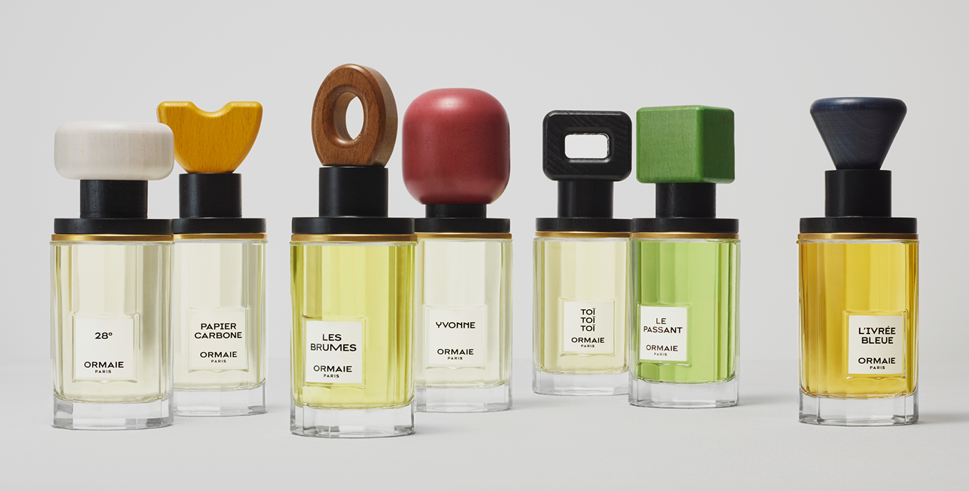 custom typeface Bespoke Typeface Perfumes Fragrance bottle typography   font logo ormaie Packaging