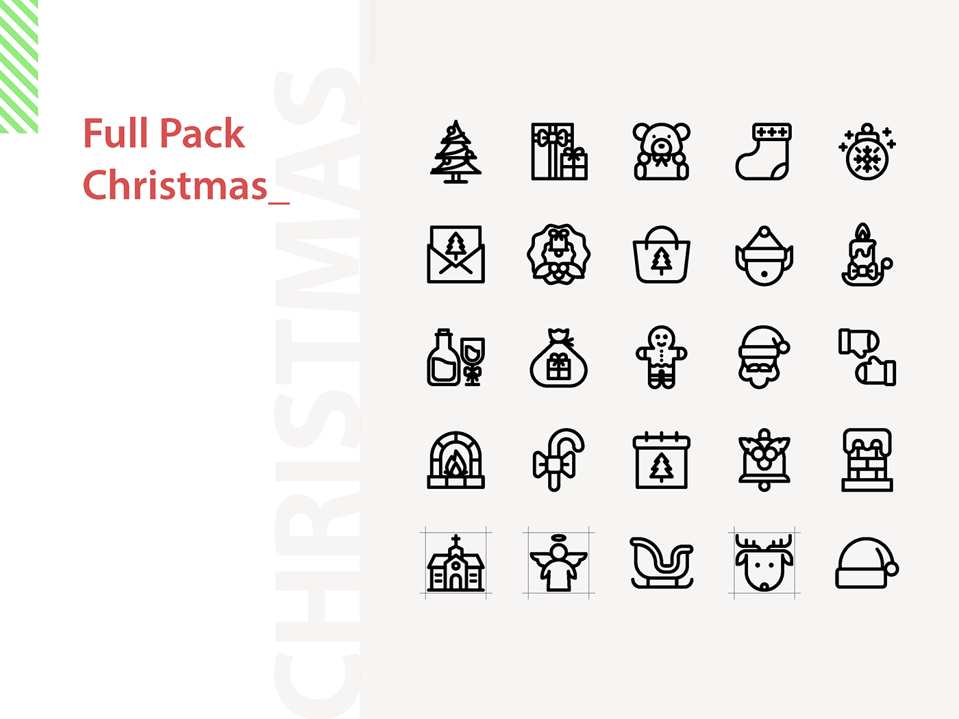 Icon icon set icon pack icon design  icon inspiration Christmas winter design vector ILLUSTRATION 