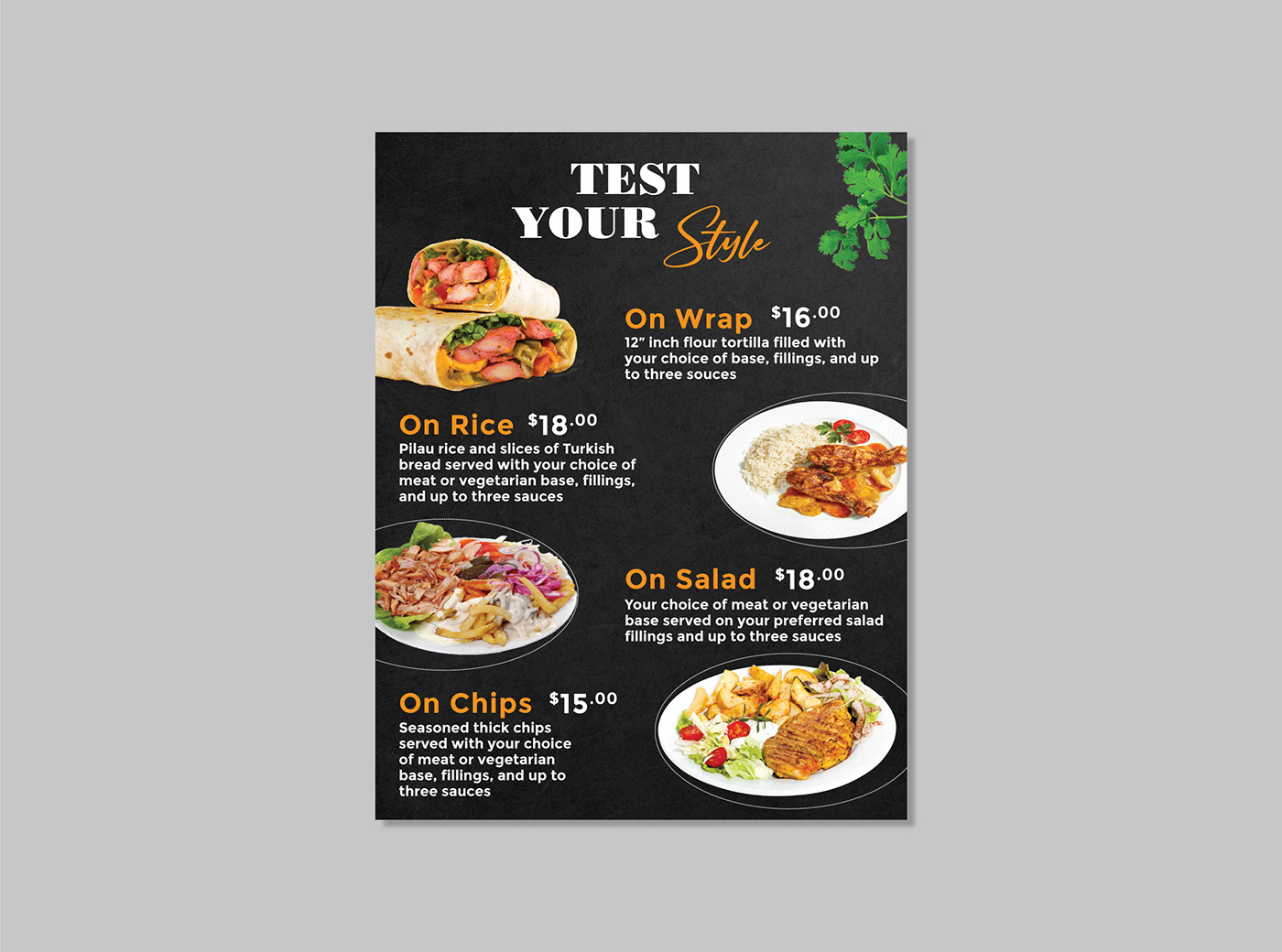 food menu, restaurant menu, digital menu, menu, menu board, food flyer, restaurant flyer, menu card,