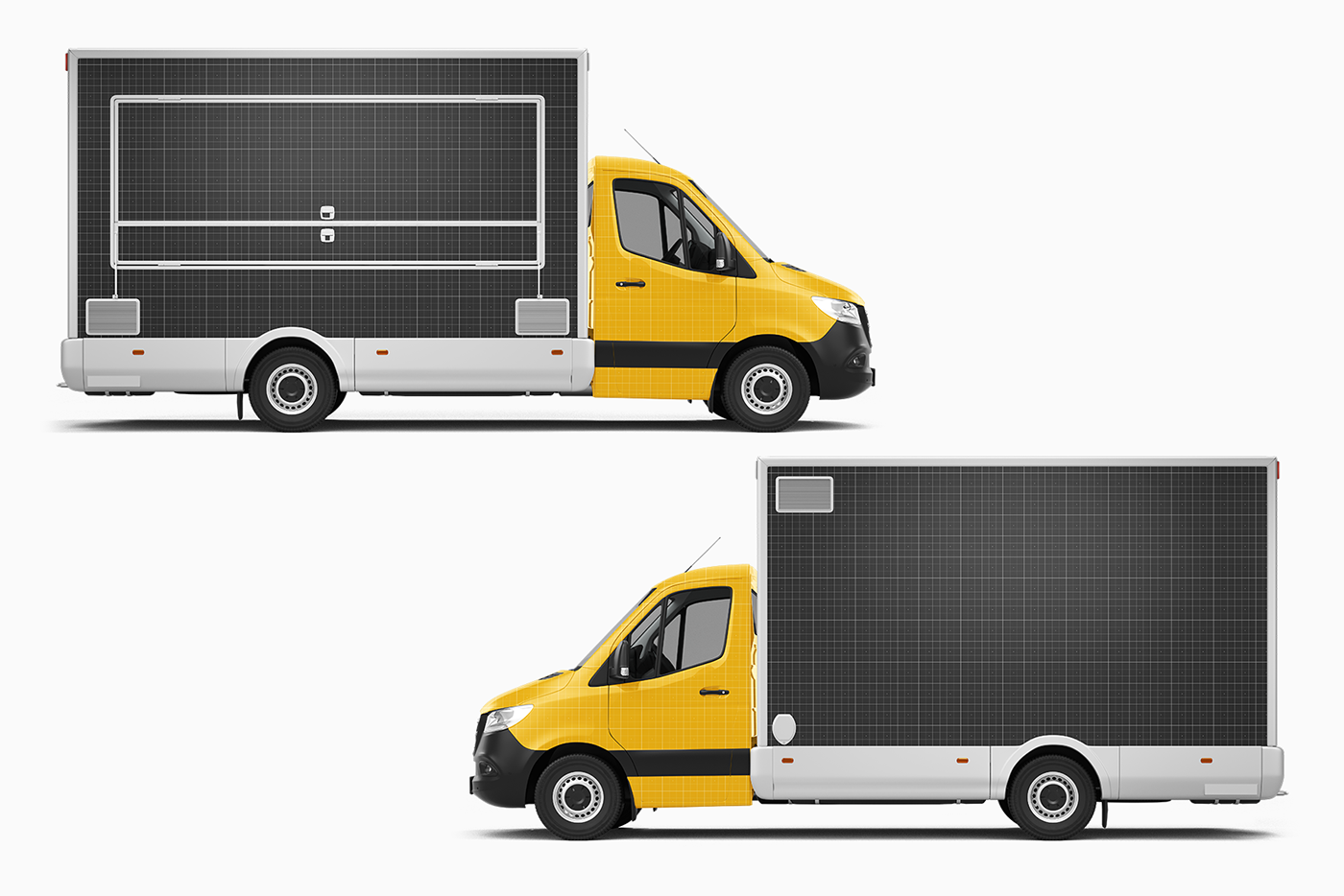wrapping tuning vehicle wrapping car artwork digital psd mockup branding  customizable food truck mockup vehicle painting